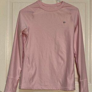 Women's performance top by Layers long sleeve pink sze small